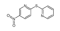 5-nitro-2-(2-pyridinylthio)-pyridine Structure