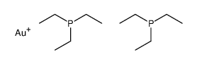 gold(1+),triethylphosphane结构式