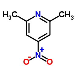 2, 6-Dimethyl-4-nitropyridine structure