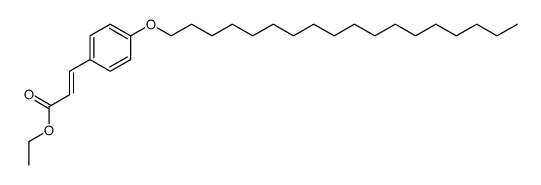 ethyl 4-octadecyloxycinnamate Structure