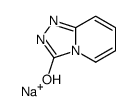 1,2,4-triazolo[4,3-a]pyridin-3(2H)-one, sodium salt Structure