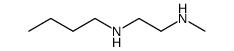 N1-butyl-N2-methylethane-1,2-diamine结构式