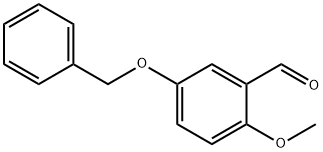5-(Benzyloxy)-2-methoxybenzaldehyde Structure