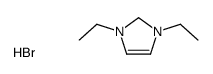 1,3-diethyl-1,2-dihydroimidazol-1-ium,bromide Structure