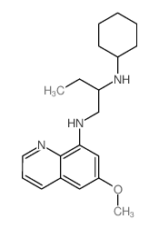 N-cyclohexyl-N-(6-methoxyquinolin-8-yl)butane-1,2-diamine picture