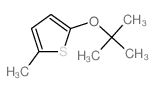 Thiophene, 2- (1,1-dimethylethoxy)-5-methyl- Structure