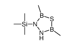 (2,5-dimethyl-1,3,4,2,5-thiadiazadiborolidin-3-yl)-trimethylsilane结构式