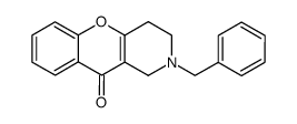 2-benzyl-1,2,3,4-tetrahydro-chromeno[3,2-c]pyridin-10-one结构式