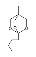 1-Butyl-4-methyl-2,6,7-trioxabicyclo[2.2.2]octane结构式