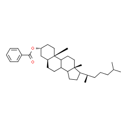 Benzoic acid 5α-cholestan-3α-yl ester Structure