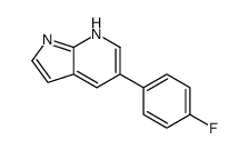 5-(4-fluorophenyl)-1H-pyrrolo[2,3-b]pyridine Structure