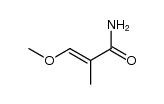 3-methoxy-2-methyl-acrylamide Structure