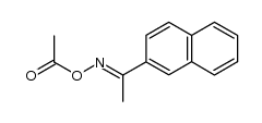 2-acetylnaphthalene oxime acetate结构式