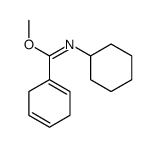 methyl N-cyclohexylcyclohexa-1,4-diene-1-carboximidate Structure