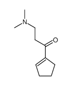 1-cyclopent-1-enyl-3-dimethylamino-propan-1-one Structure