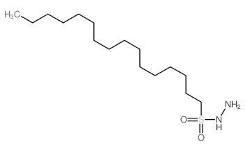 hexadecane-1-sulfonohydrazide structure