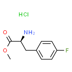 4-Fluoro-L-phenylalanine Methyl ester, HCl Structure