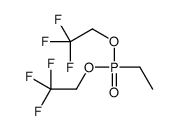 2-[ethyl(2,2,2-trifluoroethoxy)phosphoryl]oxy-1,1,1-trifluoroethane Structure