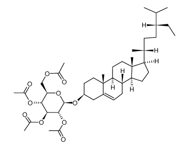 β-sitosterolin tetraacetate结构式