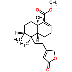 二萜酸甲酯结构式