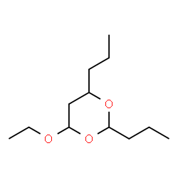 4-ethoxy-2,6-dipropyl-1,3-dioxane结构式