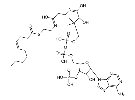 4-cis-Decenoyl-CoA Structure