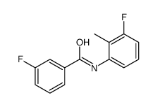 Benzamide, 3-fluoro-N-(3-fluoro-2-methylphenyl)- (9CI)结构式