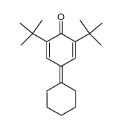 3,5-di-tert-butyl-[1,1'-bi(cyclohexylidene)]-2,5-dien-4-one Structure