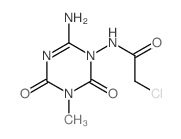 Acetamide,N-(6-amino-3,4-dihydro-3-methyl-2,4-dioxo-1,3,5-triazin-1(2H)-yl)-2-chloro- picture