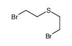 Di(2-Bromoethyl) sulfide结构式