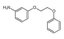 3-(2-phenoxyethoxy)phenylamine structure