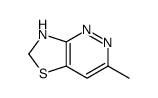 3-methyl-6,7-dihydro-[1,3]thiazolo[4,5-c]pyridazine结构式