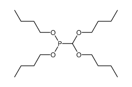 O,O-dibutyl(dibutoxymethyl)phosphonite Structure