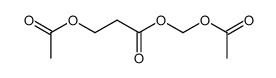 acetoxymethyl β-acetoxypropionate Structure