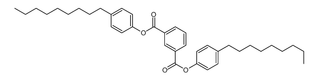 bis(4-nonylphenyl) benzene-1,3-dicarboxylate结构式