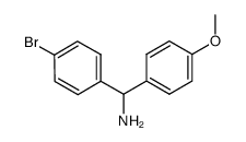 1-(4-溴苯基)-1-(4-甲氧基苯基)甲胺图片