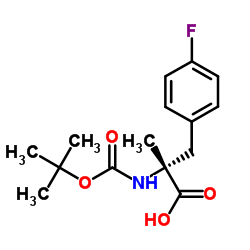 Boc-α-methyl-D-4-Fluorophenylalanine图片