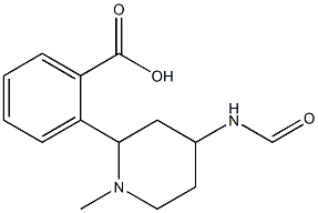 methyl 2-(piperidine-4-carboxamido)benzoate结构式