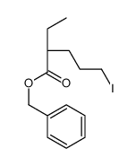 benzyl (2R)-2-ethyl-5-iodopentanoate Structure
