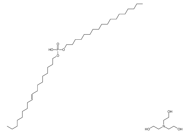 octadec-9-enyl octadecyl hydrogen phosphate, compound with 2,2',2''-nitrilotriethanol (1:1) picture