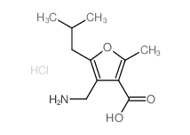 4-Aminomethyl-5-isobutyl-2-methyl-furan-3-carboxylic acid hydrochloride picture