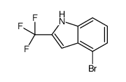 4-Bromo-2-(trifluoromethyl)-1H-indole picture