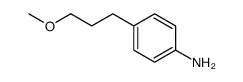 4-(3-Methoxy-propyl)-amino-benzol Structure