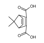 7,7-dimethyl-2,5-norbornadiene-2,3-dicarboxylic acid Structure