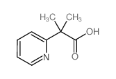 2-甲基-2-(吡啶-2-基)丙酸结构式