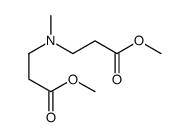 3,3'-(甲基氮杂二基)二丙酸二甲酯结构式