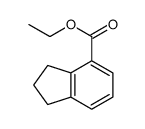 ethyl 2,3-dihydro-1H-indene-4-carboxylate结构式