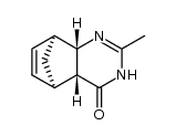 5,8-Methano-2-methyl-r-4a,c-5,c-8,c-8a-tetrahydroquinazolin-4(3H)-one Structure