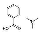 benzoic acid,N,N-dimethylmethanamine Structure