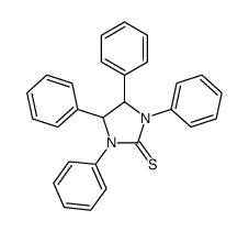 1,3,4,5-tetraphenylimidazolidine-2-thione结构式